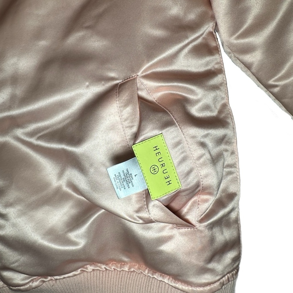 NWOT HEURUEH Reversible Bomber Jacket - Picture 8 of 9